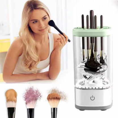 Makeup Brush Cleaner - Hand Free - for Cleaning Foundation Brsuh, Beauty Blender