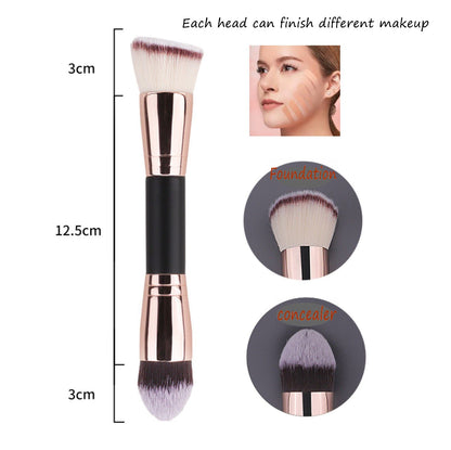 Dual Ended Foundation Brush - Create Flawless Foundation